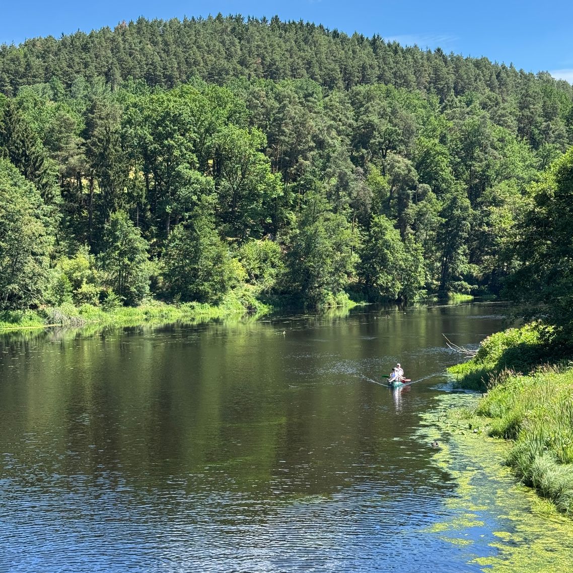 kanutour bayerisch kanada