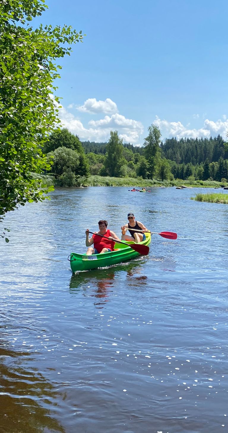 kanutour bayerisch kanada bärenloch viechtach deggendorf