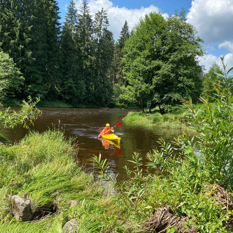 kanu viechtach bärenloch höllensteinsee kanu bayerwald